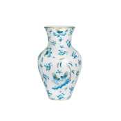 Ginori Oro Di Doccia Turchese Ming Vase - 12"